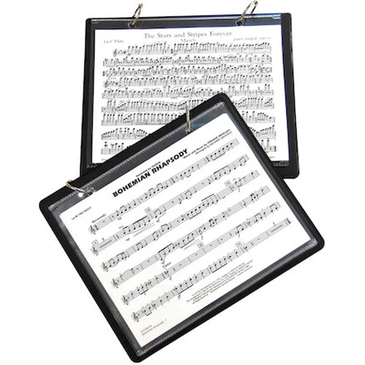 212 MAIN Marching Band Flip Folder, Marlo Folders with 5 Window Sleeves, 6.5x7.75" Office Filing Product