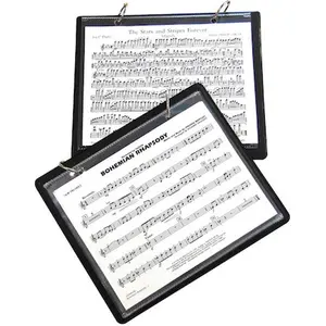 212 MAIN Marching Band Flip Folder, Marlo Folders with 5 Window Sleeves, 6.5x7.75" Office Filing Product