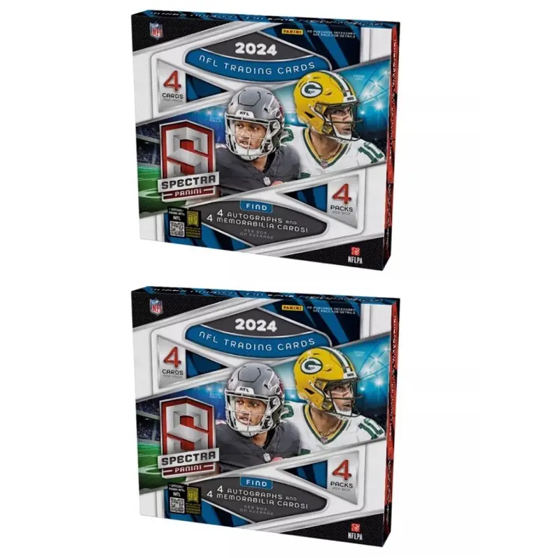 (2 Box)- 2024 Panini Spectra Box - Box Pick Your Team Break Sports Trading Cards