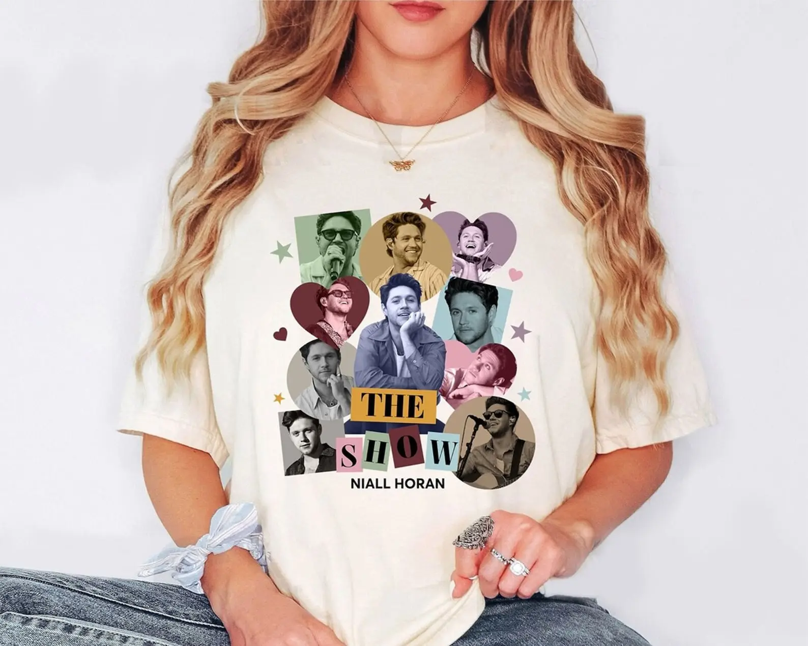 Niall Horan Shirt, The Show Niall Horan 2024 Shirt, Niall Horan Concert Gift for Fan, Niall Horan Merch, Crew Neck T-Shirt, Clothing Casual, Anniversary gift, High Quality, cheap tees, Gift for Friend, graphic tees, Many Colors Size S To XL, tiktok shop