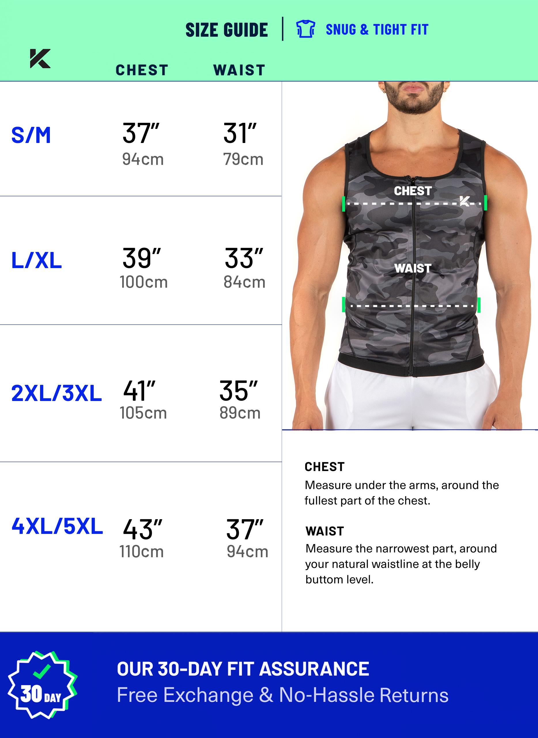 Kewlioo Men's Heat Trapping Zipper Sweat Vest for Gym, Fitness, Exercise Kewlioo Men's Heat Trapping Zipper Sweat Vest for Gym, Fitness, Exercise