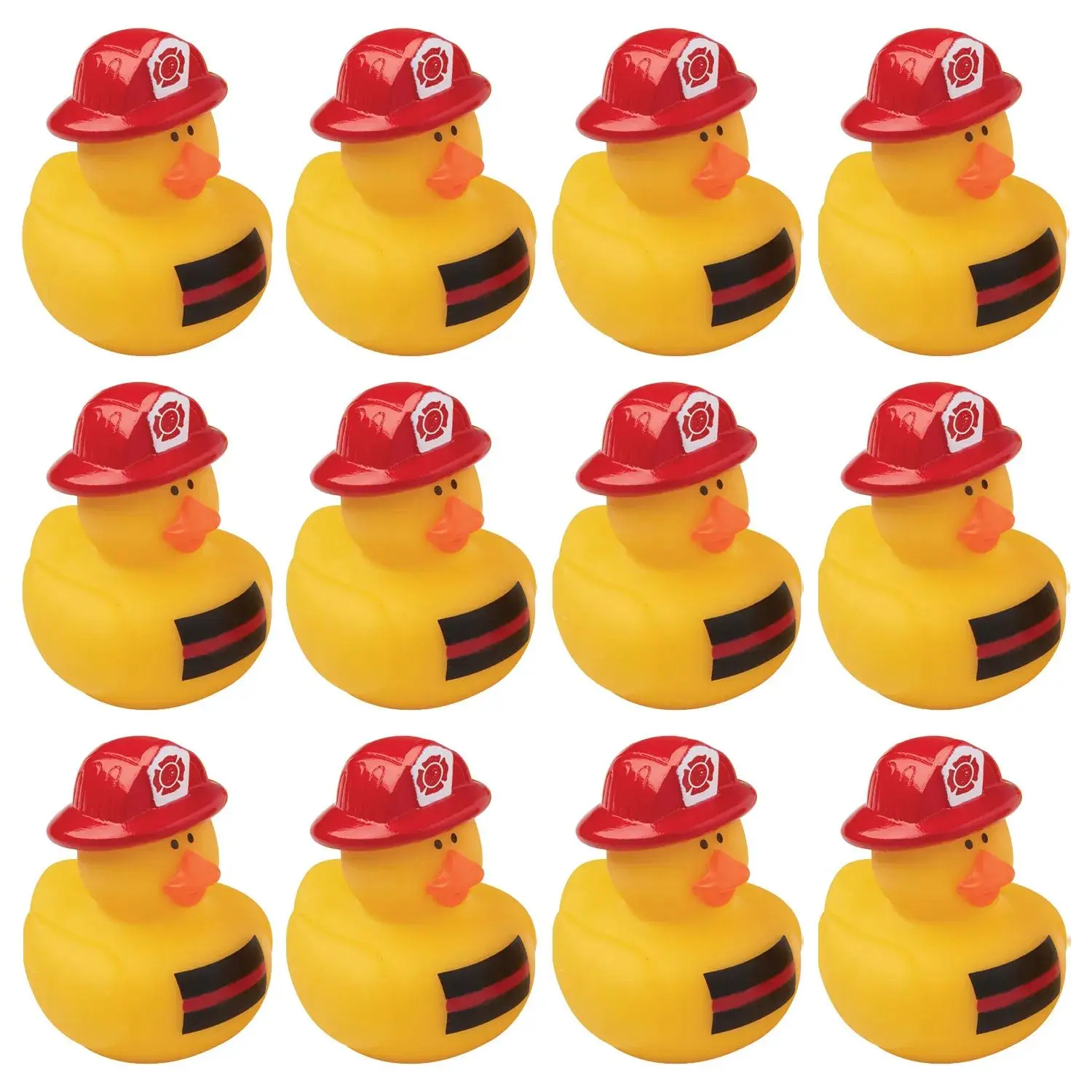 Thin Red Line Rubber Ducks - 12 Pc.
