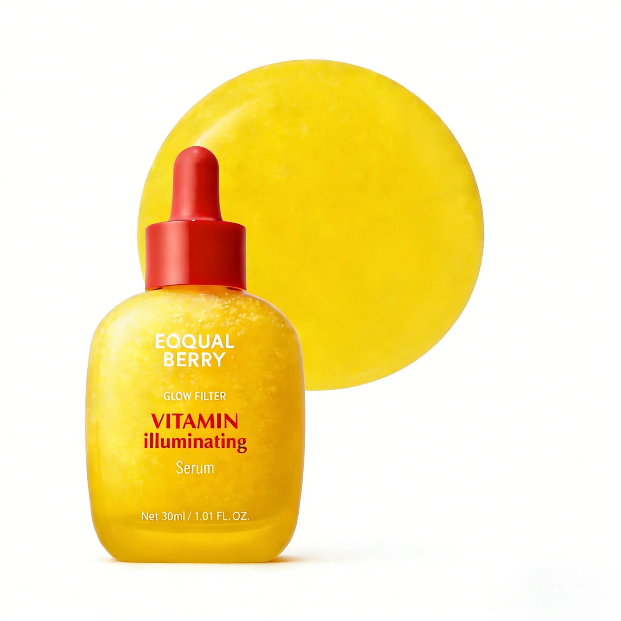 EQQUALBERRY Vitamin Illuminating Serum(2-Pack) - Brightening Vitamin C Serum withNiacinamide | Strengthens skin barrier IHydrates using Ceramide and HyaluronicAcid, 1.01oz/30ml Each