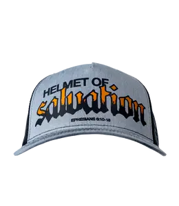 Helmet of Salvation Trucker Hat