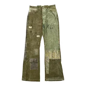 Gallery Department LA Flare Logan Kit Carpenter Pants Army Green