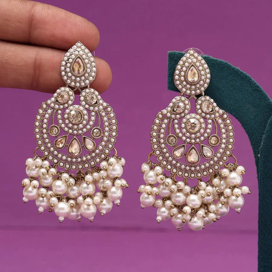 Kundan Pakistani Earrings