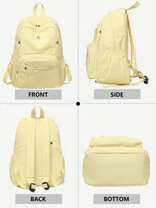 Laptop Backpack, Multifunctional Nylon Anti-Theft Backpack With Multiple Pockets, Lightweight Bookbag Suitable For Students, Nurses, Teachers,  Travel, Commuting, Shopping, Office, Dating, Hiking, Training, Work, Birthday/Holiday Gift Organiser Organiser