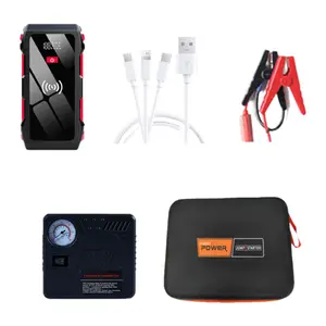 Portable 12V Jump Starter for Cars & Motorcycles – Emergency Battery Booster Power Pack