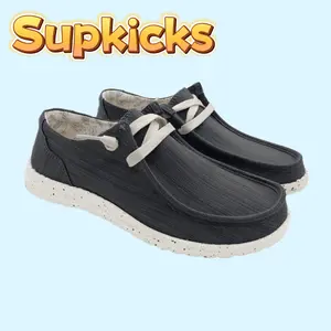 Womens Breathable Boat Shoes for Women, Womens Slip On Shoes Loafers Casual Deck Shoes, Womens Lightweight Canvas Lace Up Loafers