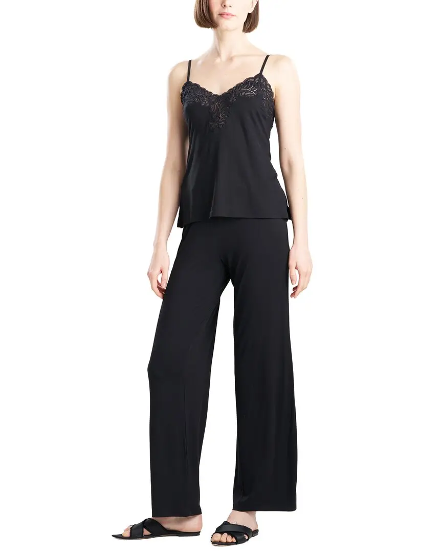 Natori Feathers Essentials Lace Cami Pajama Set