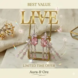 Aura & Ore Live Show Exclusive Jewelry Pick Choose Your Style in Live Earrings Best Value Limited Time Offer
