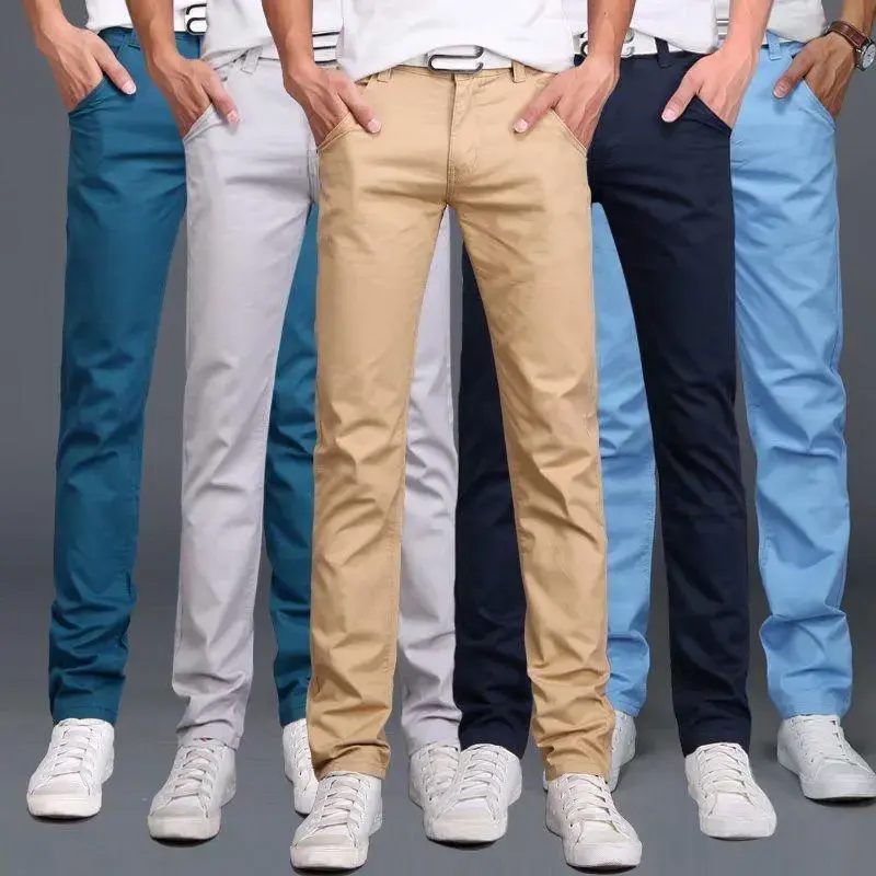 Men's Super Stretch Slim Fit Everyday Chino Pants