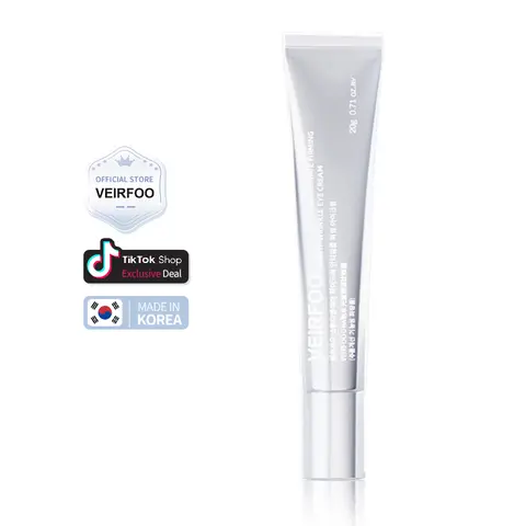 Korean Brand VEIRFOO Hydrating Firming & Anti-Wrinkle Eye Cream 20g*1tube, Professional-Grade Contouring for Youthful-Looking Eyes
