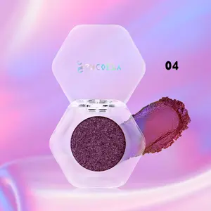 New Single Multi-chrome Eyeshadow Vegan,Talc Free, Cruelty Free Makeup Titanium  Glimmer Glitter Duochrome Eveshadow Palette Cosmetic