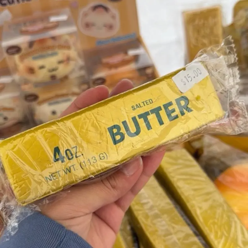 Squishy Gold Butter Bars - Soft Slow Rise Foam, Stylish Design, Hard to Find in Stores, Super Squishy