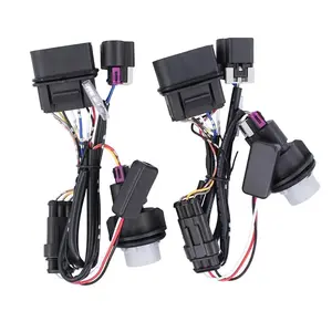 810003 Projector Headlights Conversion Adapter Wire Harness Fit for Ram 1500 2500 3500 2013-2018 Light Converter 2PCS
