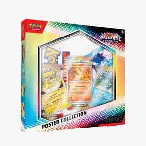 Pokémon Prismatic Evolution Poster Collection - Includes 3 Foil Promo Cards & 1 Poster
