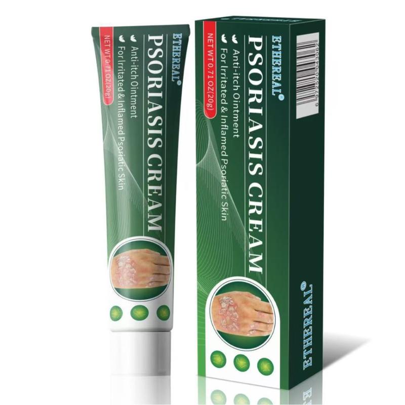 All-Natural Soothing Cream for Eczema & Psoriasis – Herbal Relief for Dry, Itchy, Sensitive Skin , Anti-Bacterial Skin Defense (Hydrating, Safe for All Ages | 20g) Treatment