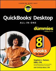 QuickBooks Desktop All-In-One for Dummies -- Stephen L. Nelson - Paperback