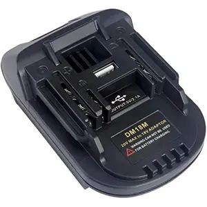 Battery Adapter for Battery to for Makita 18V Tools with USB Port