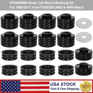 Body Cab Mount Bushing Kit For 99-17 Ford F250 F350 Super Duty 2/4WD KF04050BK