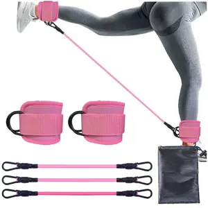 Cable Machine Ankle Strap for Hip Thrust & Leg Day Essential Adjustable Cuff for Glutes & Leg Workouts Home Gym & Fitness Studio Must Have kickback resistance  bands army outdoor