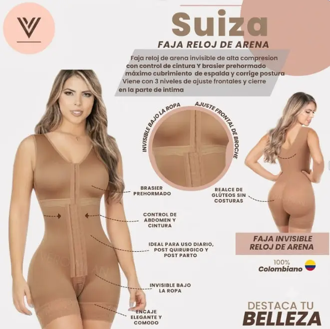 FAJA SUIZA C shapewear 100 % colombiana