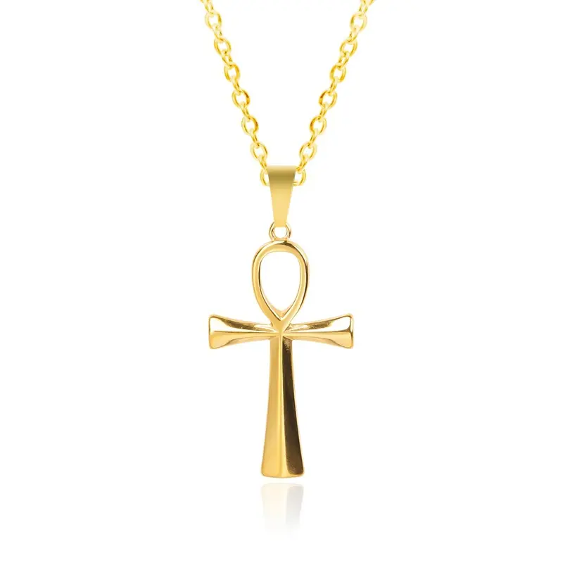 Gold  40+5cm necklace