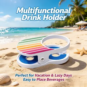 Multifunctional Drink Holder — Sofa Armrest Cup Stand, Floating Tray, Coaster, and Cup Rack