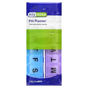 Ezy Dose Two Detachable Weeks Pill Planner, 1 Count