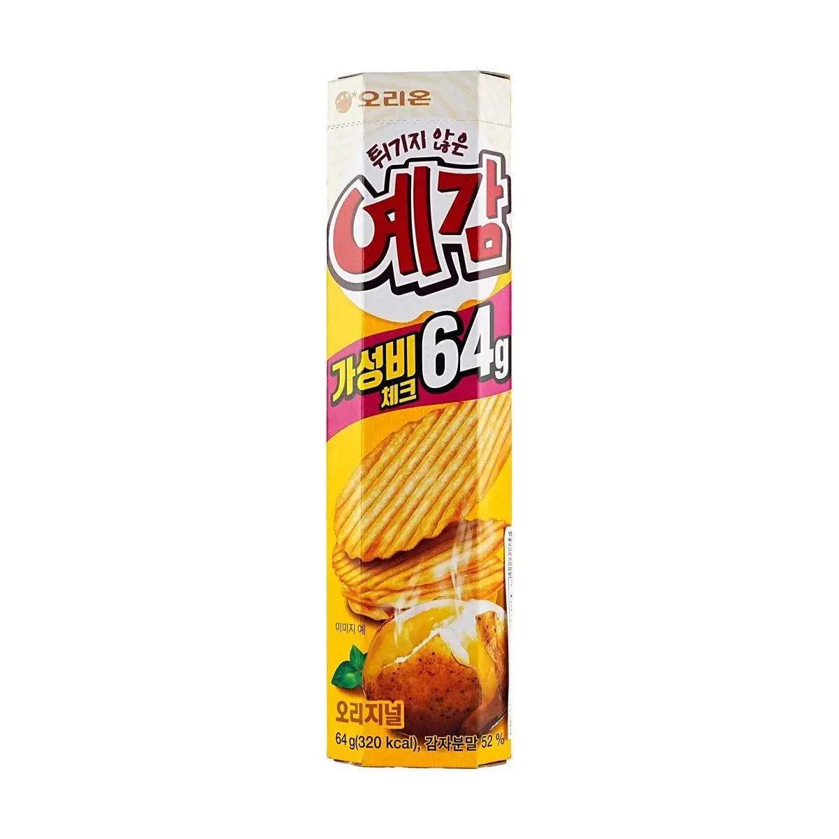ORION Original Flavor Potato Chips 64g - Crispy Korean Snack ORION Original Flavor Potato Chips 64g - Crispy Korean Snack
