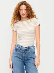 Old Navy Women's Snug Boat-Neck T-Shirt