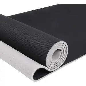 Mesh Type Fabric 60" W×98" L with Foam Backing Car Roof Upholstery Headliner Material for Automotive Truck RV Boat Home DIY Replacement Black