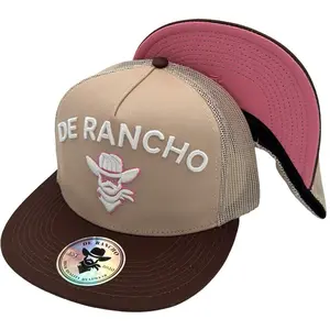 De Rancho Hat (Cream/Brown) DR087