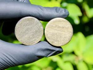 Golden Obsidian Double Flare Plugs PAIR 3mm-25mm