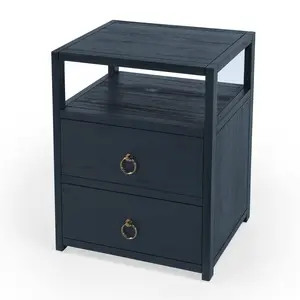 Lark Nightstand in Navy Blue  5526291