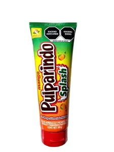 Pulparindo Mango Splash Fruit Drink 360g - Refreshing Mango Flavor with Splash Taste for Casual Drinks Parties