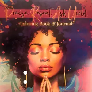 P.R.A.Y. Adult Coloring Book and Journal