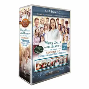 When Calls the Heart Seasons 1-8 Complete DVD Set - Heartwarming Drama TV Series (for Books, Magazines & Audio, Video & Music, CDs Collection)