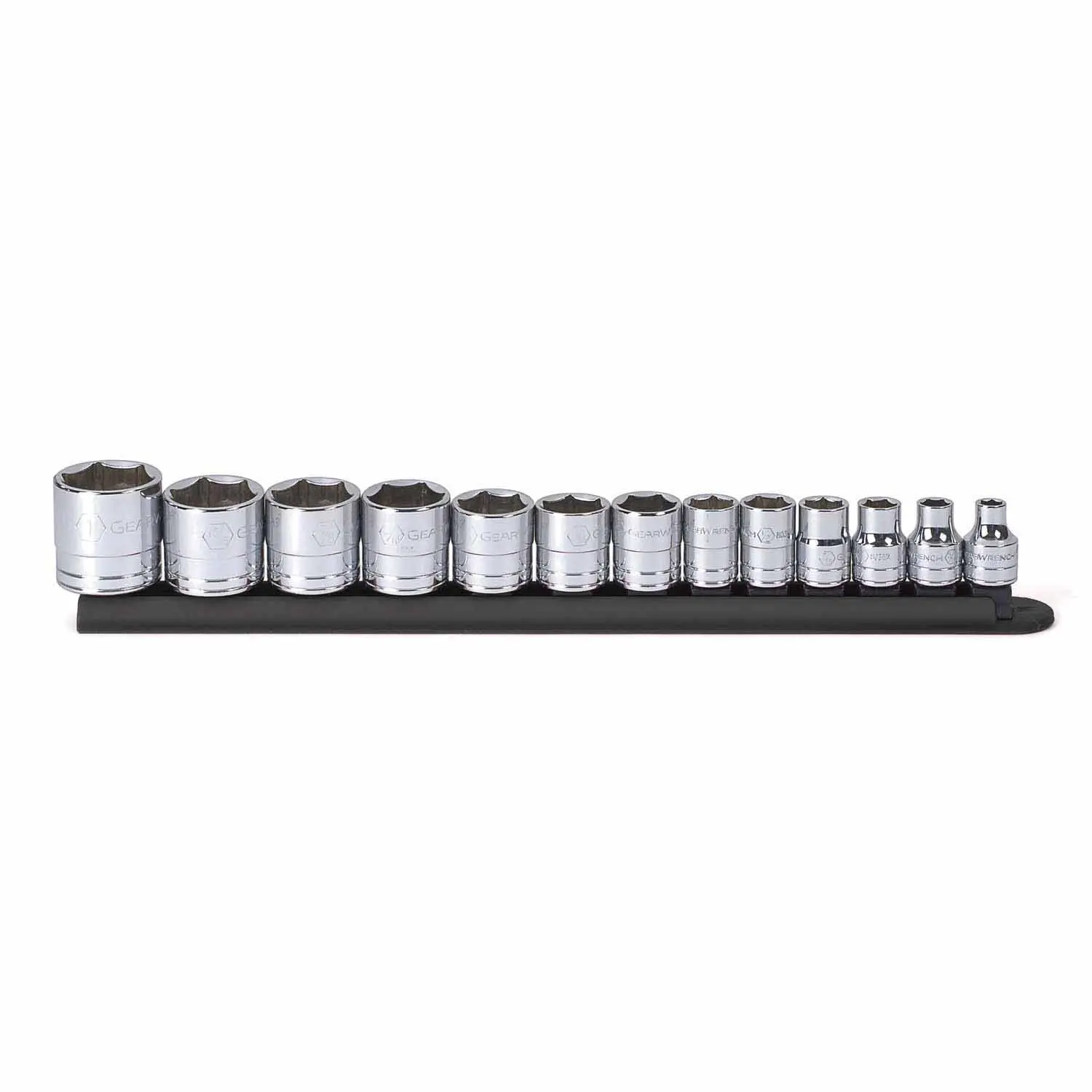Gearwrench 80553 13 Pc. 3/8" Drive 6 Point Standard SAE Socket Set