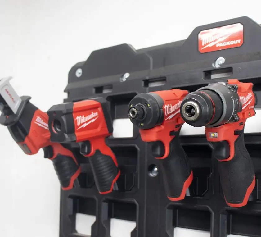 M12 Packout Tool Holder | Vertical Storage Mount