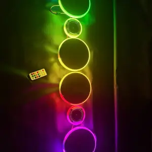 6.5 Speaker LED Ring Lights For Car