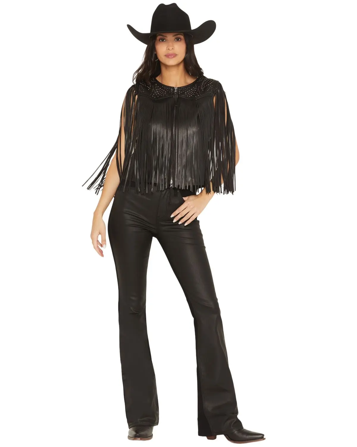 Idyllwind Women's Women'S Ashton Legend High Rise Coated Stretch Denim - Iwho25j5-Blk