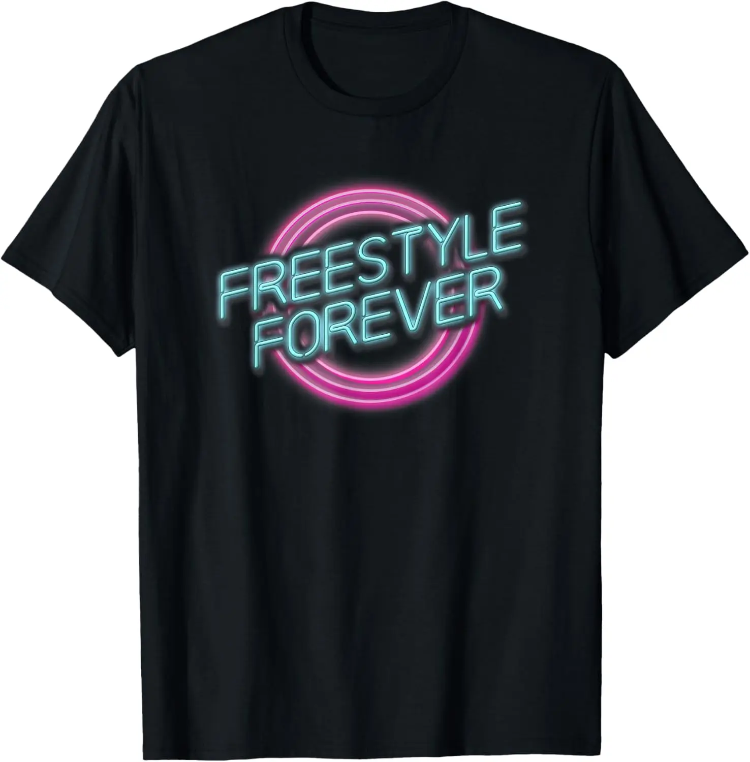 100% Cotton Freestyle Forever Concert Great 80s Music T-Shirt