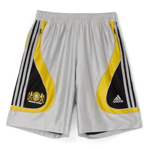 adidas x Brain Dead Soccer Short (Silver Metallic)