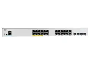 Cisco Catalyst C1200-24FP-4X Ethernet Switch, 24 Ports - Manageable - 10 Gigabit Ethernet - 10/100/1000Base-T, 10GBase-X - 3 Layer Supported