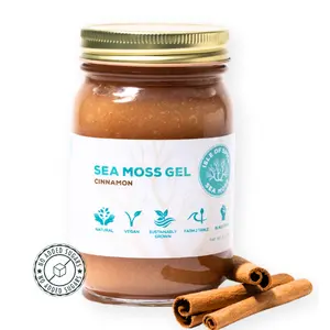 Isle of Spice Sea Moss Gel – Cinnamon Infused (16 oz, Sustainably Grown)