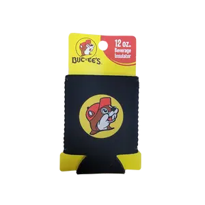 Buc-ee's 12oz Beverage Insulator Coozie Drinkware - Compact Insulation for Hot & Cold Drinks - Secure Fit for 12-ounce Containers, Portable & Perfect for the Lake, Beach or Outdoor Event