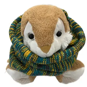 Beautiful and Warm Circular Scarf - Shaded Color Knitted Design with Two Needles, Soft Plush Material