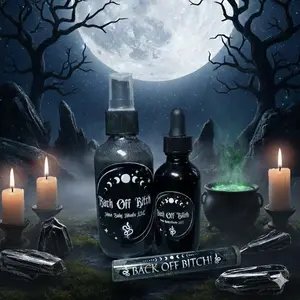 Back Off Bitch Obsidian Protection Oil